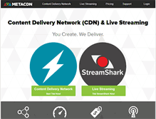 Tablet Screenshot of metacdn.com